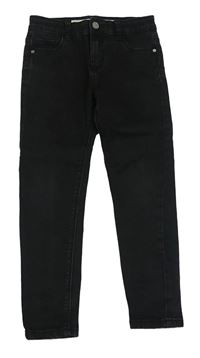 Černé skinny rifle Denim Co
