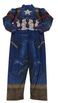 Kostým- modrý overal Captain America Disney