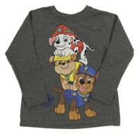 Šedé triko s Paw Patrol Nickelodeon