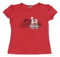 Tmavorůžové funkční tričko s nápisem Crane