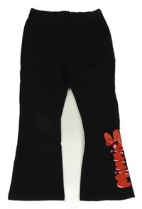 Černé flare legíny Minnie LC WAIKIKI