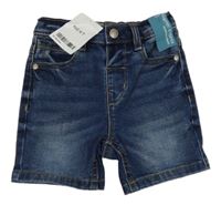 Nové - tmavomodré riflové kraťasy Next