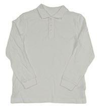 Bílé polo triko Dunnes