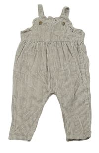 Šedé laclové manšestráky s volánkem Next