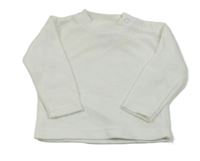 Bílé sametové triko C&A