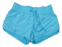 Modré šusťákové sportovní kraťasy H&M