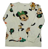 Smetanová mikina s Mickeym a přáteli Disney