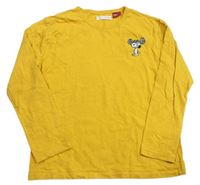 Žluté triko se Snoopym Zara 