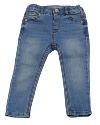 Modré skinny rifle Zara