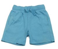 Tyrkysové teplákové kraťasy Mothercare