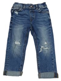 Modré rifle s prošoupáním Next