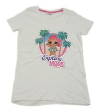 Bílé tričko L.O.L. Surprise 