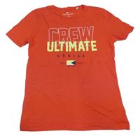 Červené tričko s nápisem Tom Tailor