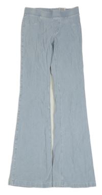 Světlemodré flare džegíny H&M