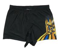 Černé nohavičkové plavky Transformers