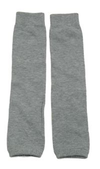 Šedé melírované návleky