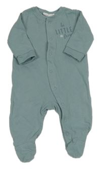 Olivovošedá tepláková kombinéza s nápisy lupilu