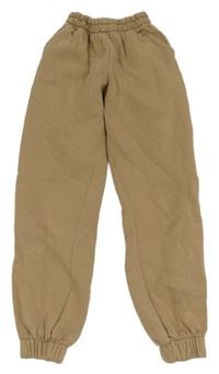 Hnědobéžové teplé tepláky new balance