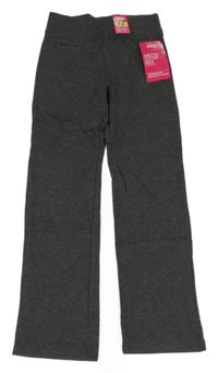 Nové - tmavošedé melírované teplákové kalhoty St. Bernard