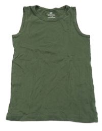 Tmavokhaki tílko H&M