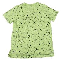 Zelené flekaté tričko Primark