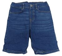 Modré riflové kraťasy H&M