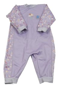 Lila UV overal s květy Splash About