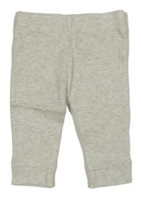 Světlešedé melírované lehké tepláky