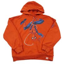 Červená mikina se Spidermanem a kapucí Next