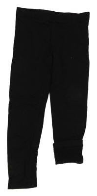 Černé teplé legíny H&M