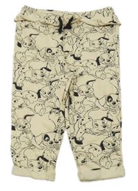 Béžové tepláky s dalmatiny Disney
