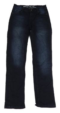 Tmavomodré slim rifle Pepperts