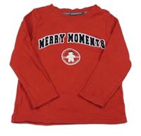 Červené triko s nápisem George