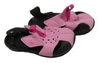 Růžovo-černé sportovní sandále Nike vel. 22