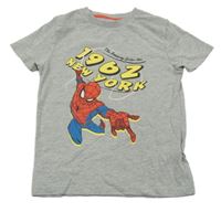 Šedé tričko se Spidermanem M&S