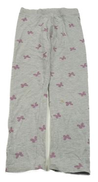 Šedé legíny s motýlky H&M