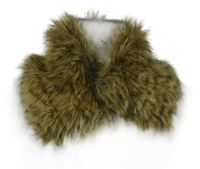 Nové - Dámský béžový kožešinový límec H&M