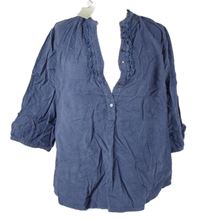 Nové - Dámská modrošedá manšestrová halenka John Lewis 