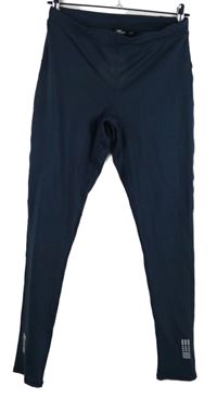 Dámské tmavomodré sportovní funkční legíny Crane  