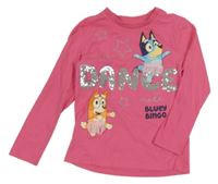 Růžové triko s Bluey Nutmeg
