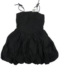 Nové - černé šaty se zavazovacími ramínky Primark