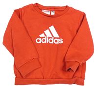 Červená mikina Adidas