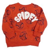 Červená mikina se Spidemanem Marvel