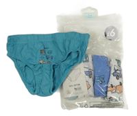 Nové - 5x slipy s obrázky George