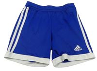 Safírové funkční sportovní kraťasy Adidas