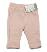 Světlerůžové žebrované tepláky Primark