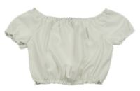 Bílá crop halenka New Look