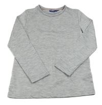 Šedé melírované funkční spodní triko Lupilu