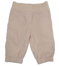 Pudrové podšité manšestrové kalhoty Lupilu