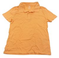 Světleoranžové polo tričko H&M